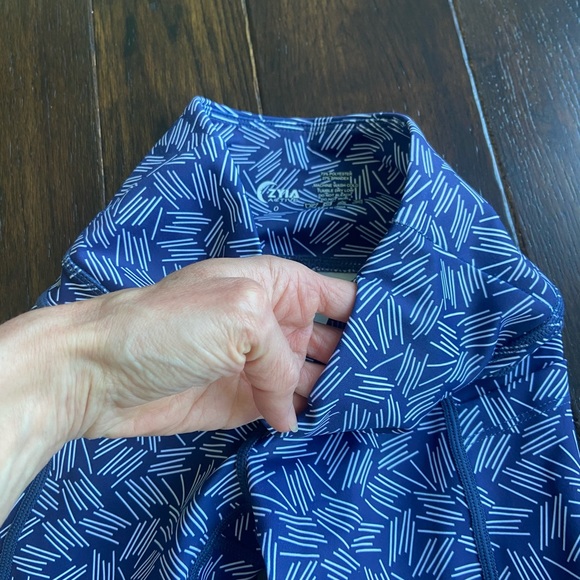 Zyia Navy Haystack Light n Tights 7/8 length (24” inseam) - Picture 10 of 12